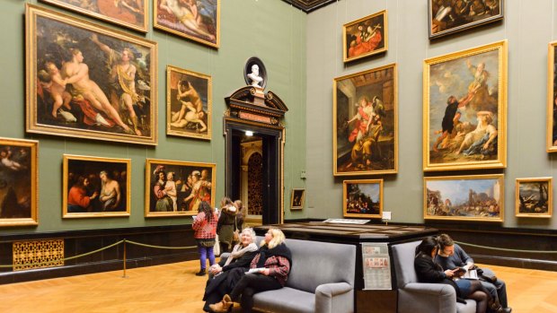 Gallery of the Kunsthistorisches Museum (Museum of Art History), which first opened in 1891.
