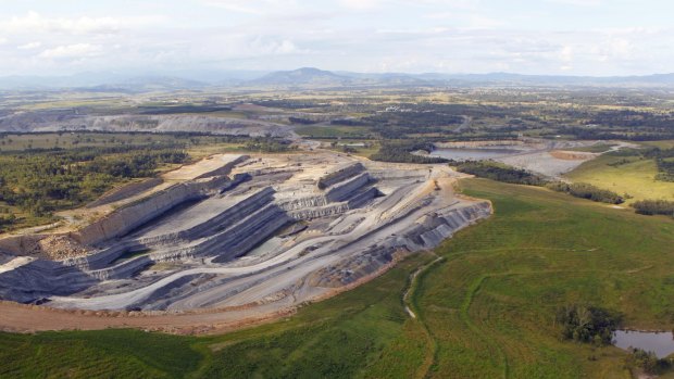 A hunter coal mine: the environment office argued against using mine rehabilitation as a biodiversity offset.