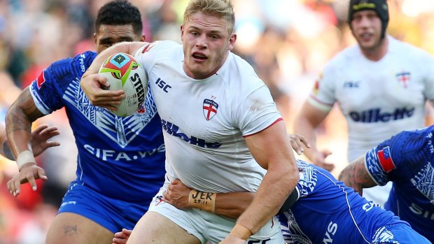 "Obviously for Australia, everything is on the line, so they are going to be coming out with nothing to lose. They have to get a win and so do we": Tom Burgess on the charge against Samoa in the opener.