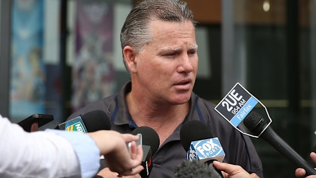 Besieged: NRL referees boss Tony Archer.