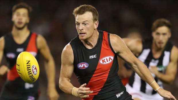 Finally back in action: Brendon Goddard says the returning Bombers are relieved to have a game under their belts. 