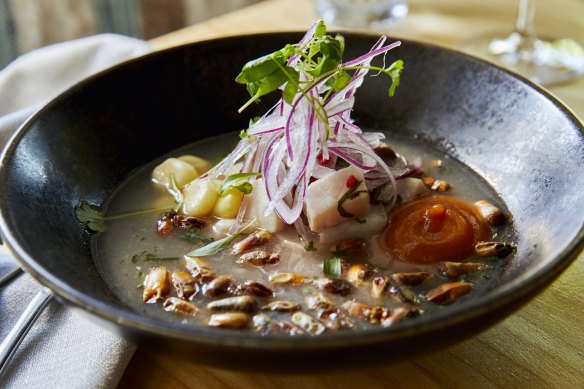 Go-to dish: Ceviche clasico.