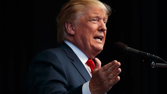 Republican presidential candidate Donald Trump has led the party into crisis. 