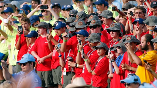 The chief scout executive of the Boy Scouts has written to parents, saying he "regrets that politics were inserted into the Scouting program."