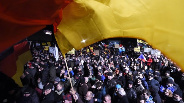 An anti-Islamic rally – like this one on January 12 – has been called off in Dresden over security fears.