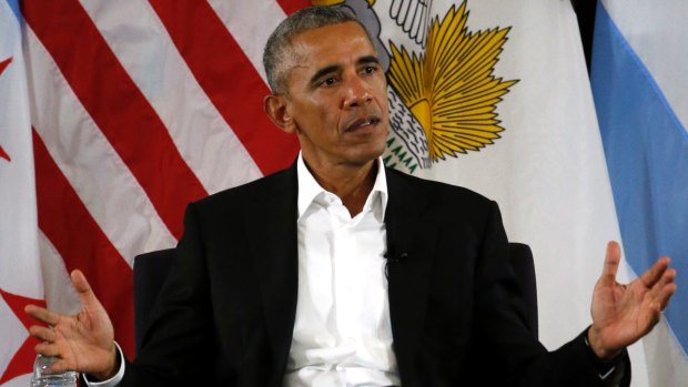 Former US President Barack Obama.