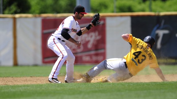 Canberra Cavalry shortstop Jason Leblebijian was named the team's most valuable players on Monday night.