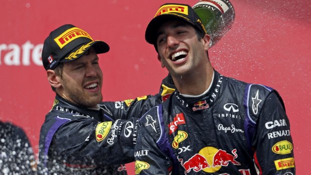 Daniel Ricciardo and Sebastian Vettel: Could the former Red Bull teammates be reunited at Ferrari?