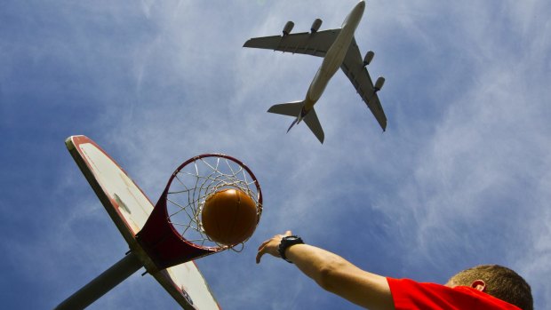 Slam dunk ... good times for monopolies like Sydney Airport.