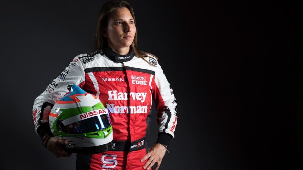 Simona de Silvestro has signed a three-year deal to race in the Supercars series.