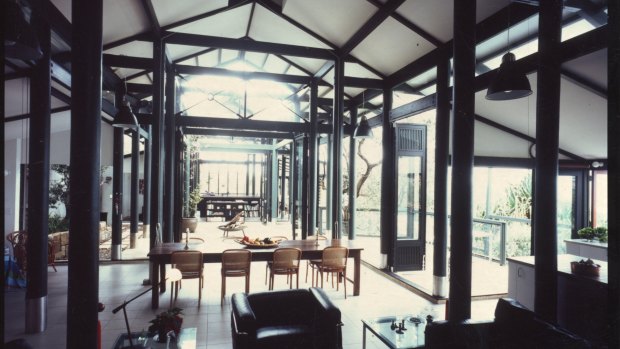 The Dunbar house on Stradbroke Island, designed by Jennifer Taylor.