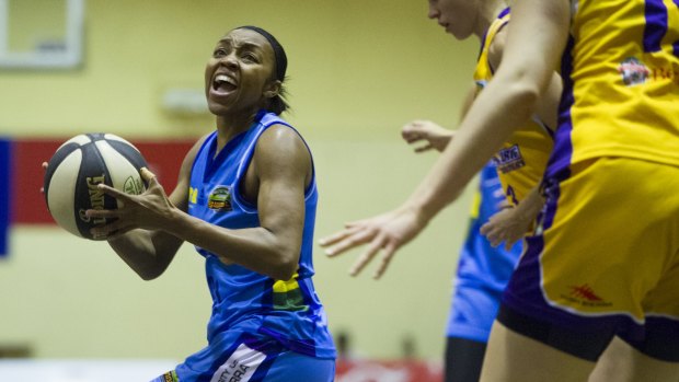 Canberra Capitals point guard Renee Montgomery is desperate for the team's first win of the season.