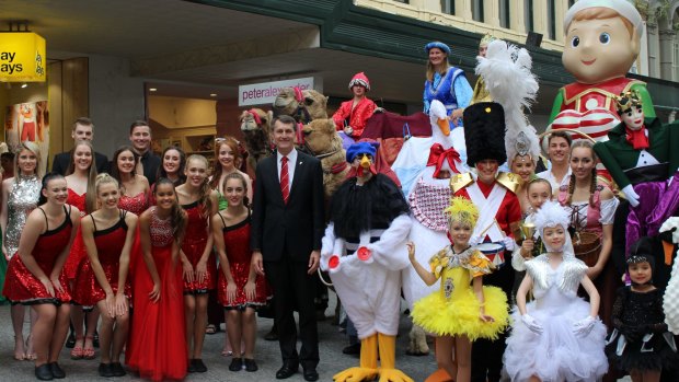 Lord Mayor Graham Quirk introduced the new Christmas program for Brisbane.