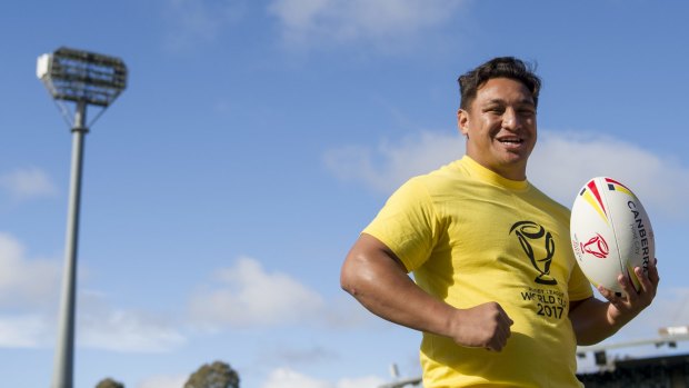 Josh Papalii could play for Samoa at the World Cup.