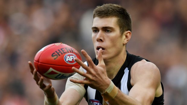 Mason Cox has signed a new deal with the Magpies. 