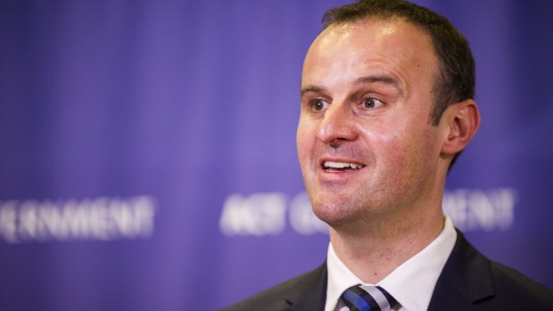 ACT Chief Minister Andrew Barr: Credit rating not the be all and end all.