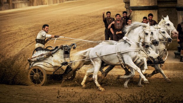 Jack Huston takes the reins as Judah Ben-Hur in Ben-Hur.