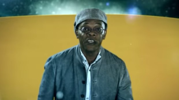Hollywood actor Samuel L Jackson promotes Bet365 products in Australia.