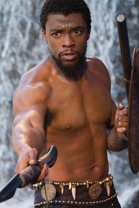 Black Panther (starring Chadwick Boseman) is a box office hit.