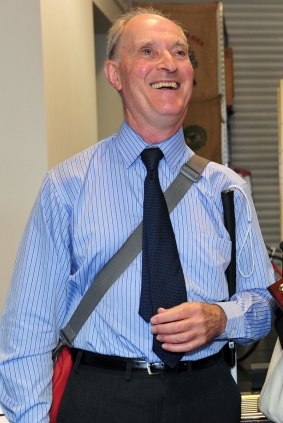Graham Downie is a former Canberra Times journalist, who is also blind.