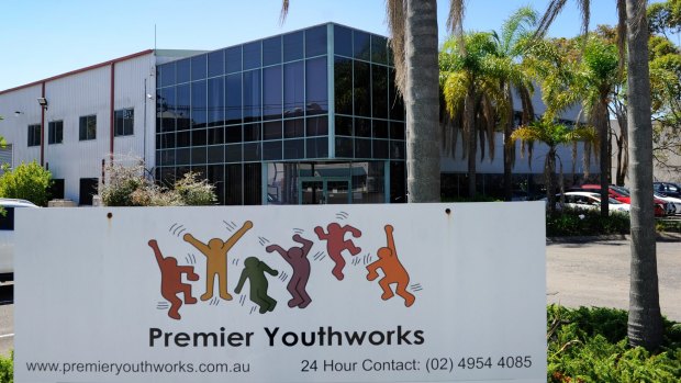 The office of residential care company Premier Youthworks in Cardiff, NSW.