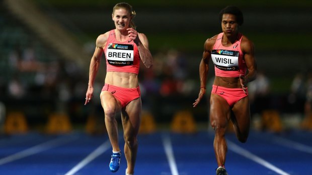 Canberra's Melissa Breen is still chasing an Olympic Games A-qualifying time to book her ticket to Rio.