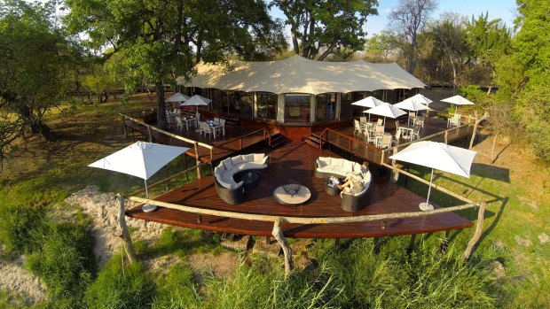 Zambezi Sands main guest area.