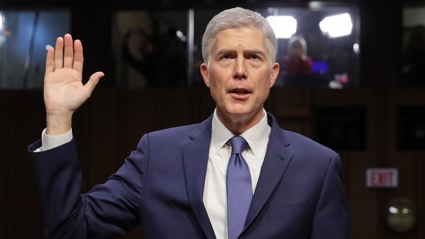 The Supreme Court's newest Justice, Neil Gorsuch.