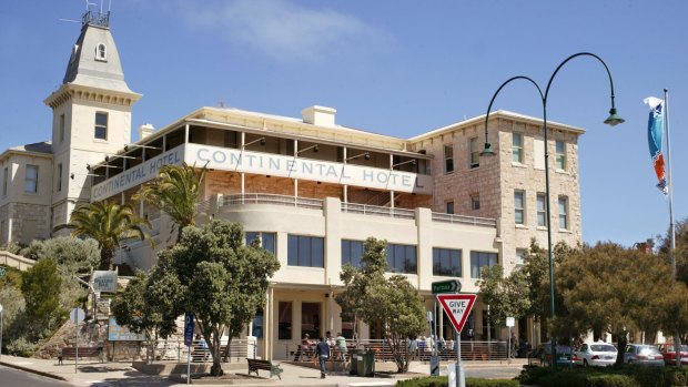 The Continental Hotel in Sorrento.  