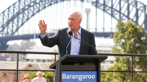 Former prime minister Paul Keating spoke of his vision for the new public space when Barangaroo Reserve opened to the general public in August.