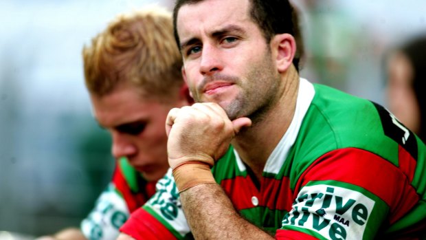 Point of difference: Former South Sydney player Shane Walker, above, and his brother Ben coach 'contract football' â the duty to pass the ball to a teammate who is in a better position than you are. 