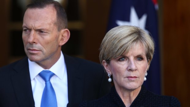 In the poll just 32.6 per cent of voters nominated Malcolm Turnbull as better PM - compared to Tony Abbott's 33.7 per cent and Julie Bishop's 33.8 per cent.