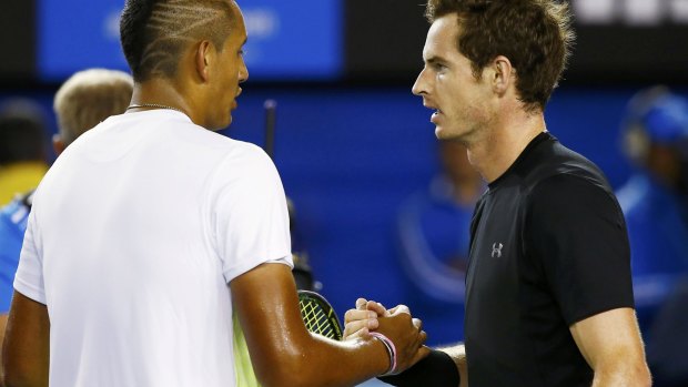 Face-off: Kyrgios and Murray are set to go head-to-head in the pick of the US Open first-round clashes.