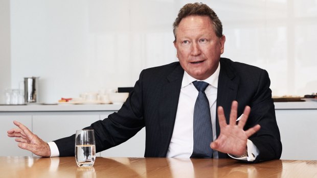 Andrew Forrest has been named WA Australian of the Year.
