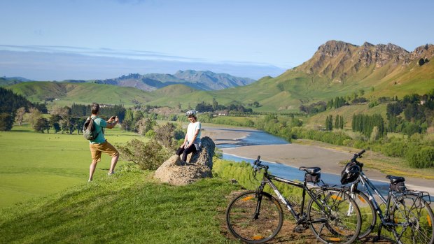 Te Mata Peak, Hawke's Bay: Cycling is the perfect way to explore the region.