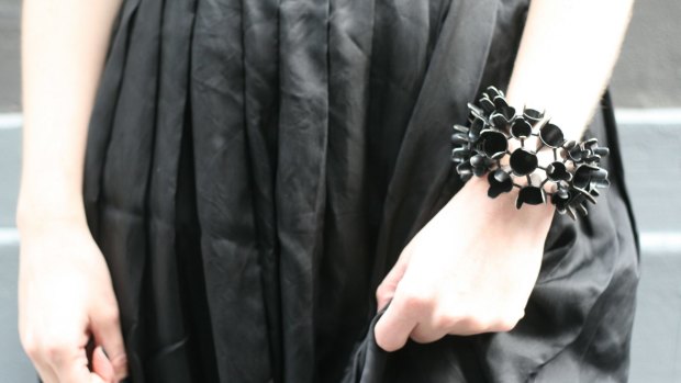 "Zenith cuff", by Emma Jane Donald, who is one of almost 60 designers represented by e.g.etal since its early days.