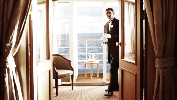 Some cruise lines, such as Silversea, offer a butler service for top-tier class rooms on board.