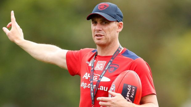 Head coach Simon Goodwin is aiming to establish a "consistent brand" at the Demons.