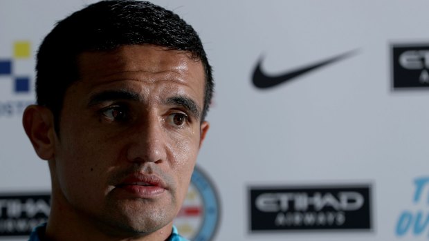 First A-League finals series: Tim Cahill reckons City are the underdogs against Glory this weekend.