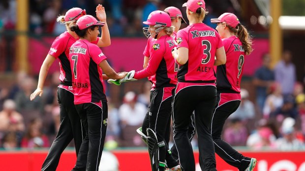 Spin queen: Lisa Sthalekar has been a key part of the Sixers' run to the WBBL final.