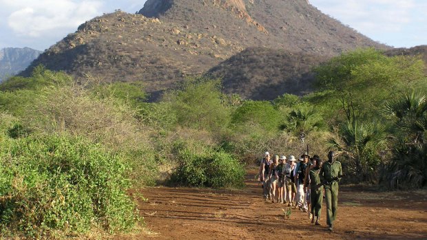 Tropical Ice is the only company with a licence to conduct walking safaris in Kenya's national parks.