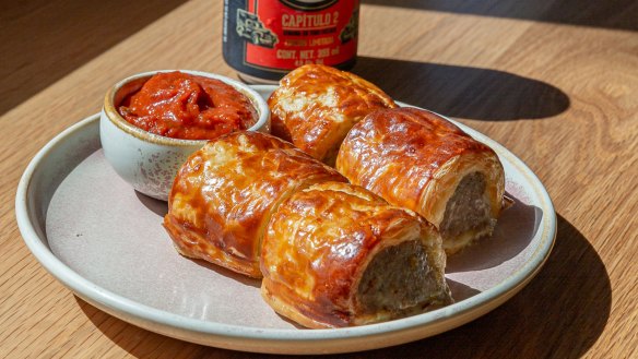Sausage roll recipe from the Prince in Melbourne for the AFL Grand Final 2021.ÃÂ 