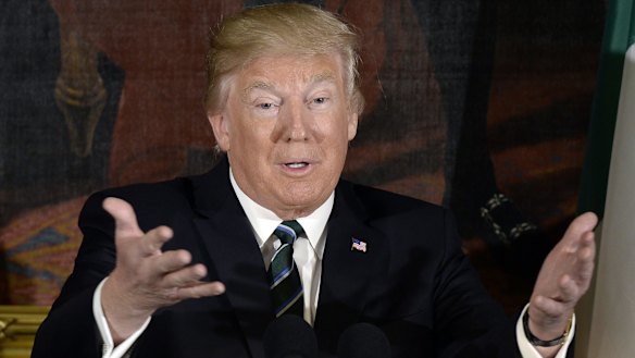 US President Donald Trump was elected on an "America First" campaign.