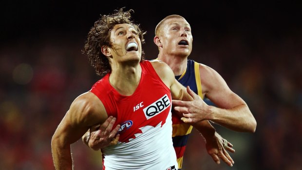 Kurt Tippett, who hasn't played since round 12, will be a welcome inclusion for Sydney.