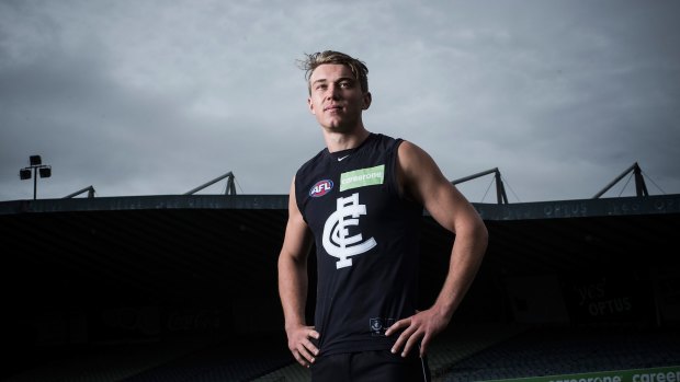 Could young Blues star Patrick Cripps be heading to the Dockers next year?