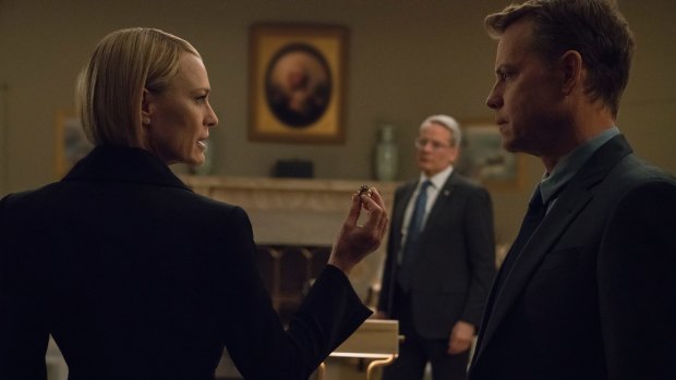 <i>House Of Cards</I> is back for another series but without Kevin Spacey.