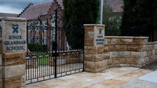 The royal commission will conduct a public hearing into Knox Grammar School in Wahroonga.