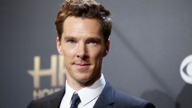 Engaged: Benedict Cumberbatch.