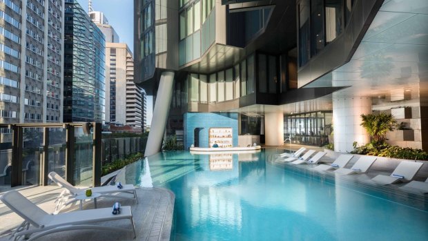 Resort style: The Westin Brisbane.