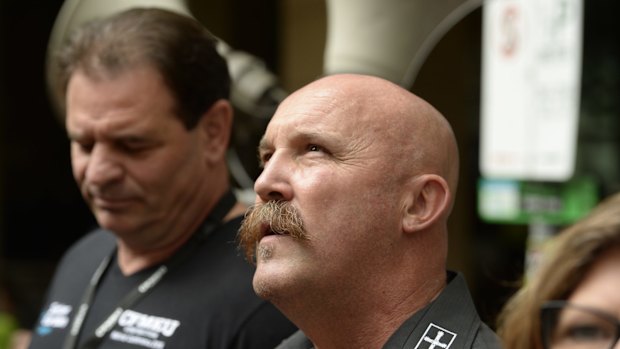 CFMEU bosses John Setka and Shaun Reardon are facing blackmail charges.